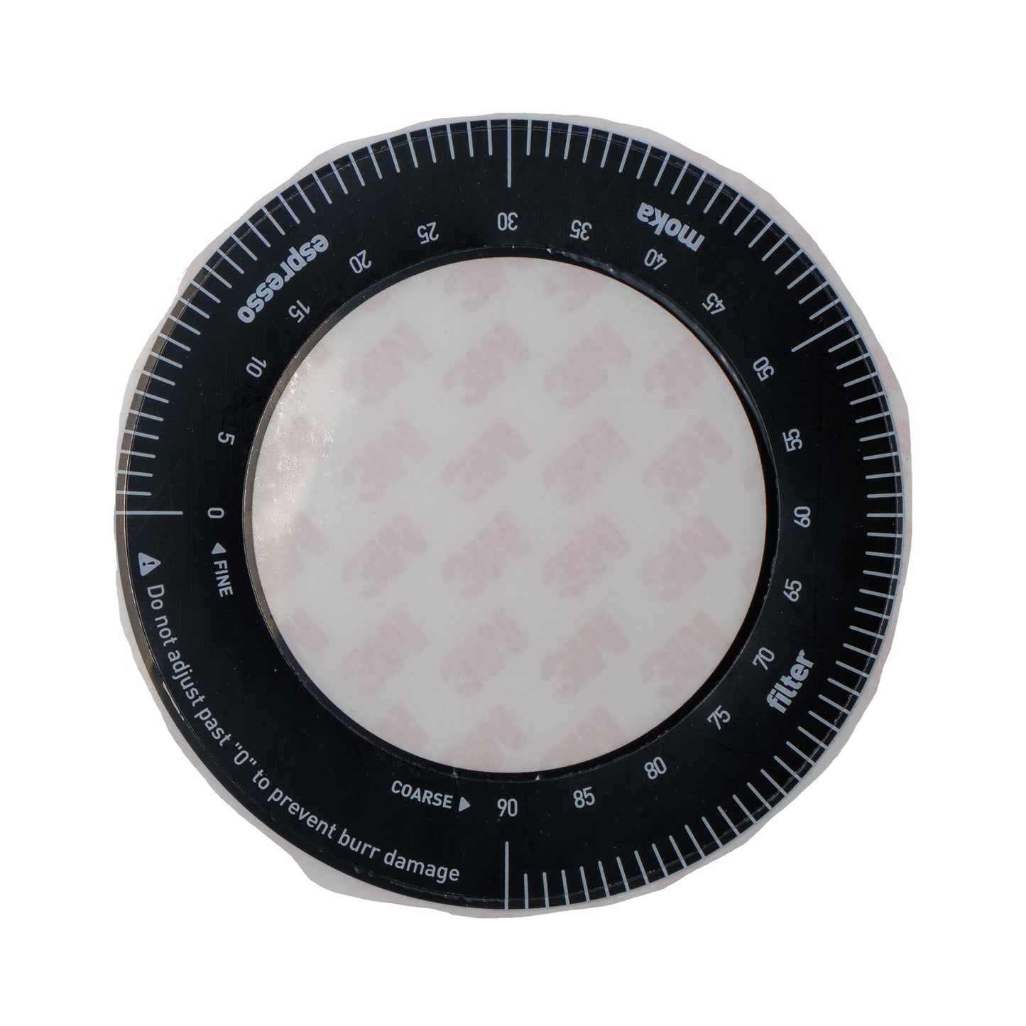 Dial Ring Replacement Sticker for DF Series Grinder