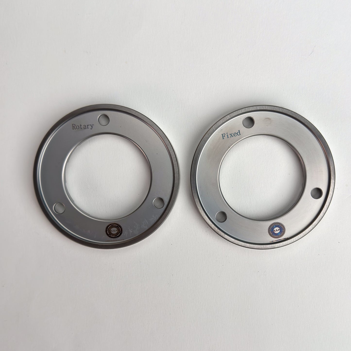 SSP LS (Lab Sweet) 83mm Flat Burrs (Silver Knight Coated)