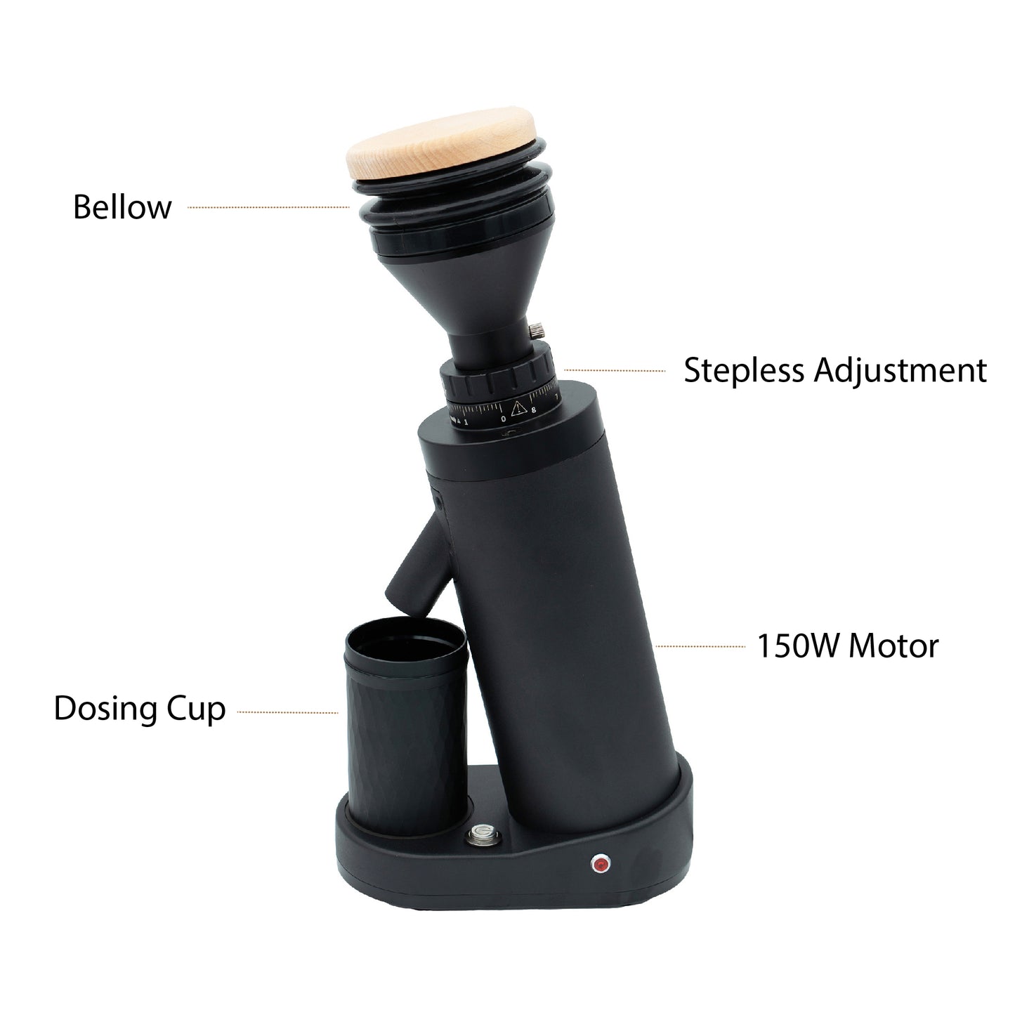 MiiCoffee D40+ Single Dose Coffee Grinder