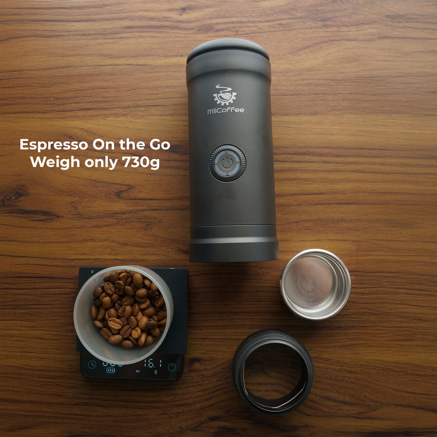 MiiCoffee Eon Portable Espresso Machine