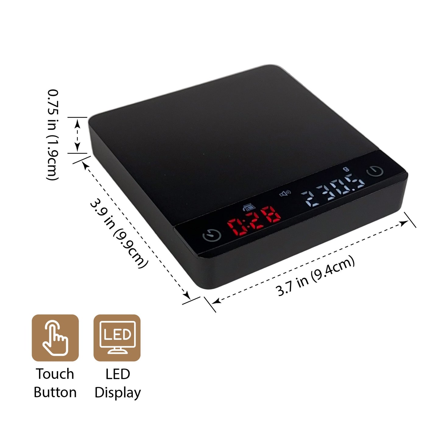 MiiCoffee Nano Pro Coffee Scale with Timer