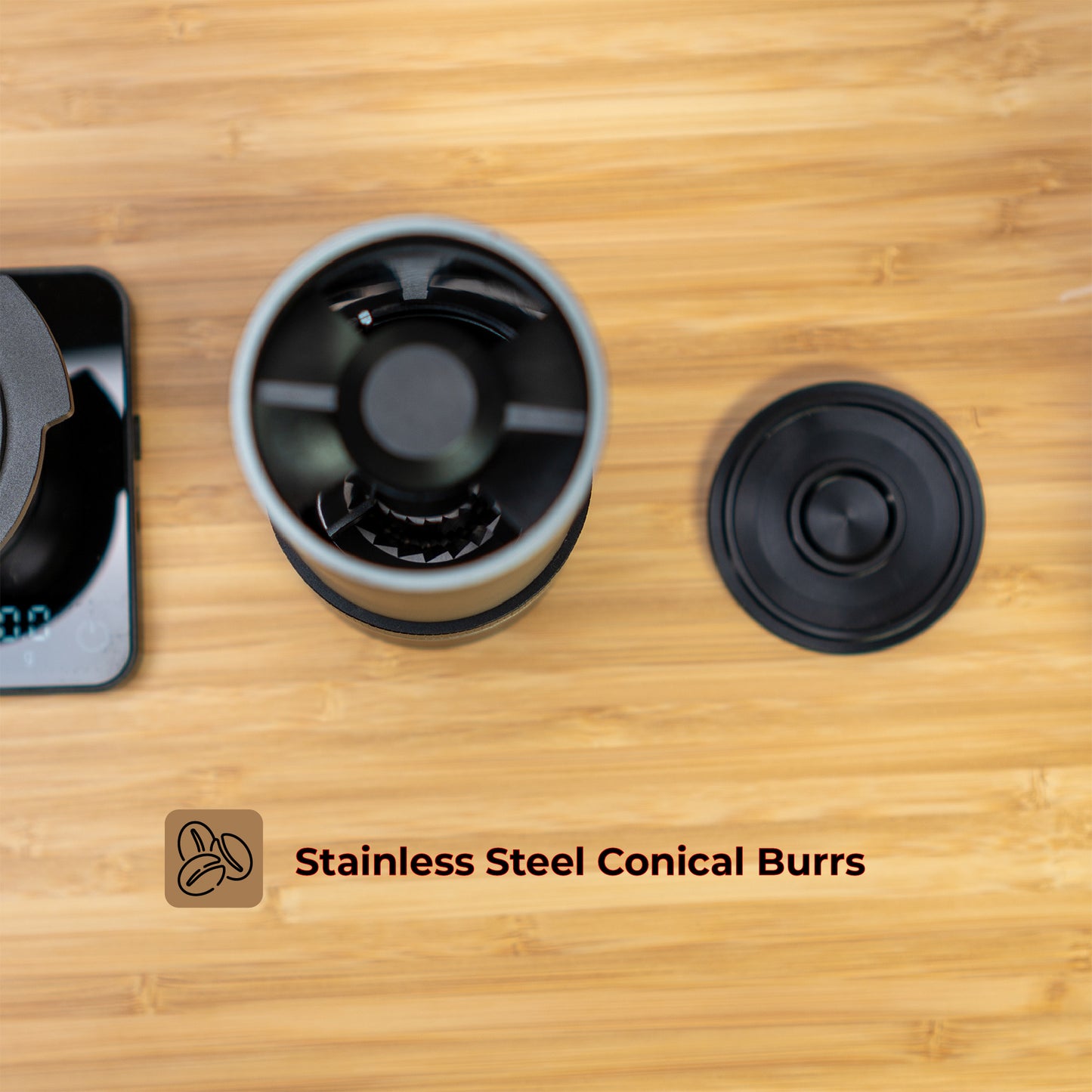 MiiCoffee PT2 Portable Electric Coffee Grinder