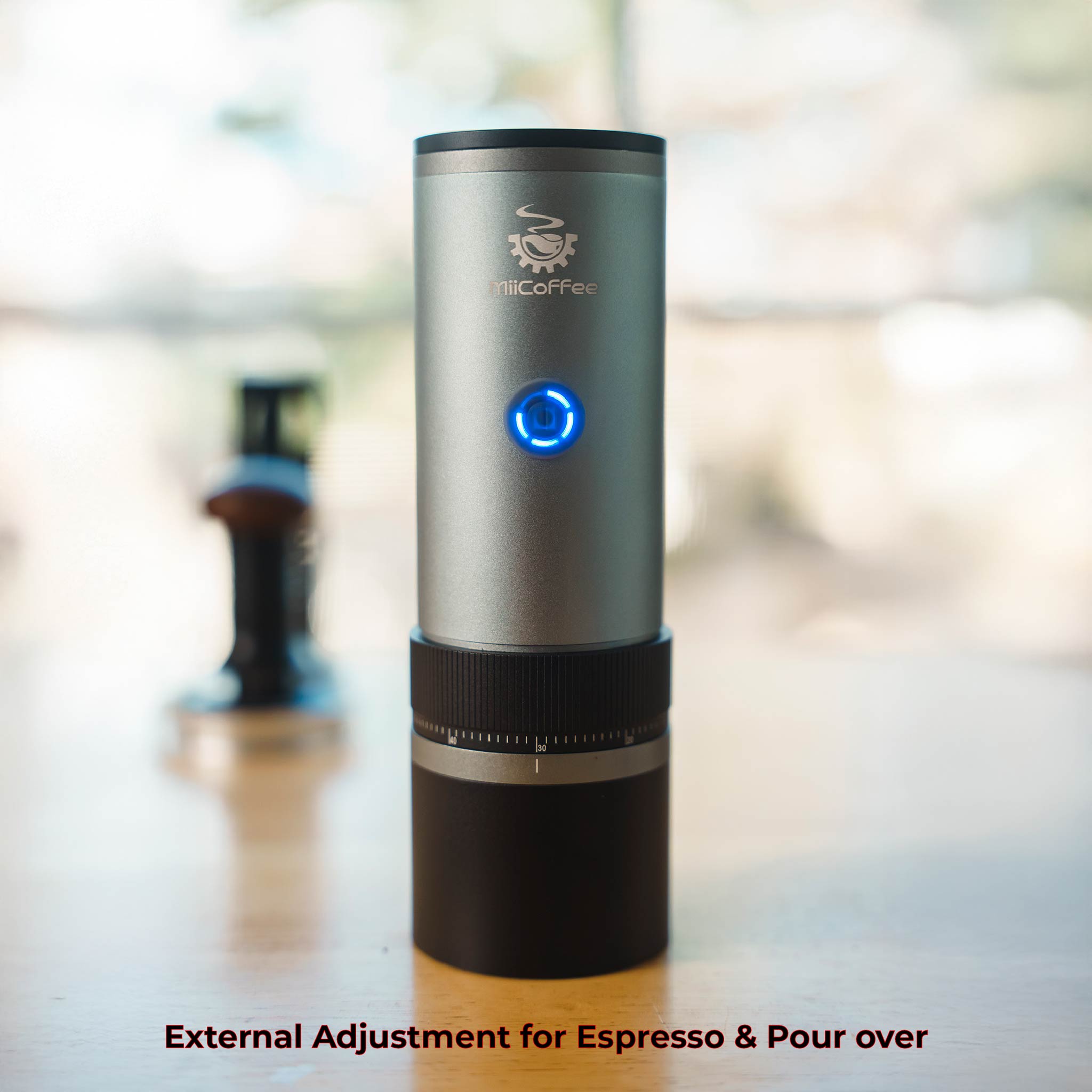 MiiCoffee PT2 ポータブル電動バリコーヒーグラインダー USB-C MiiCoffee PT2 Portable Electric Coffee Grinder