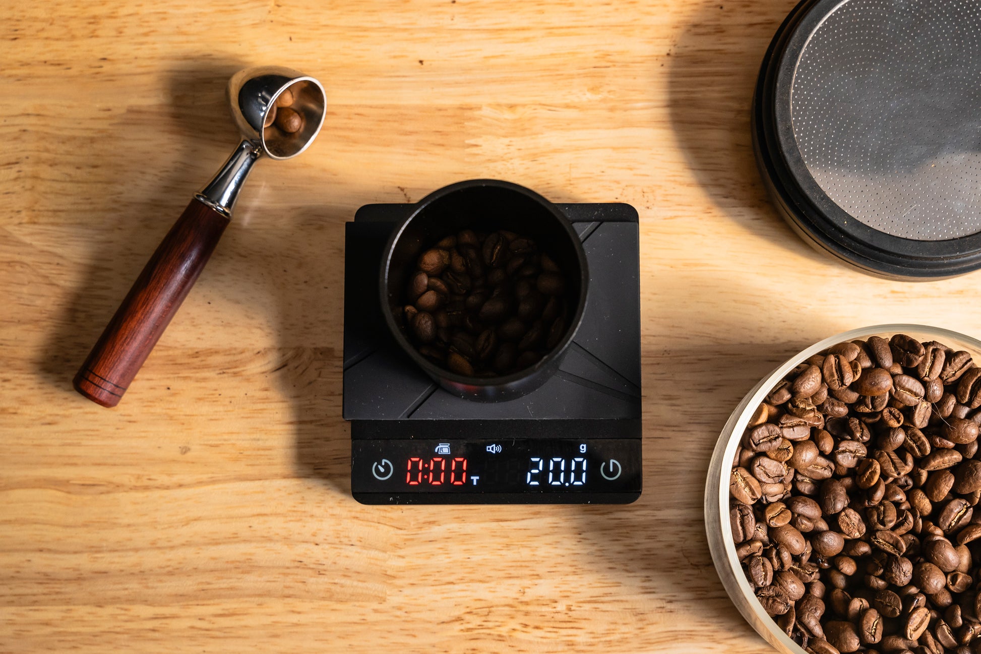MiiCoffee Nano Pro Coffee Scale with Timer Black