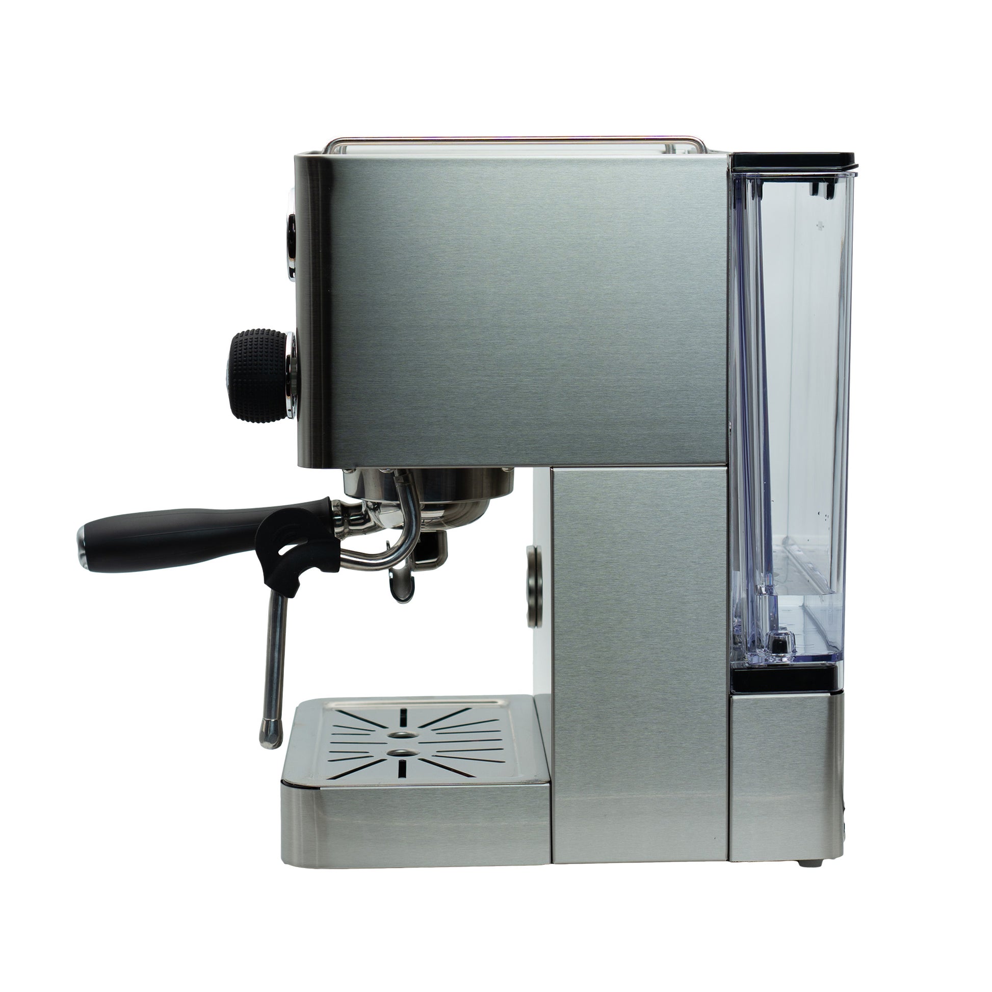 MiiCoffee Apex Espresso Machine, Brushed Stainless Steel
