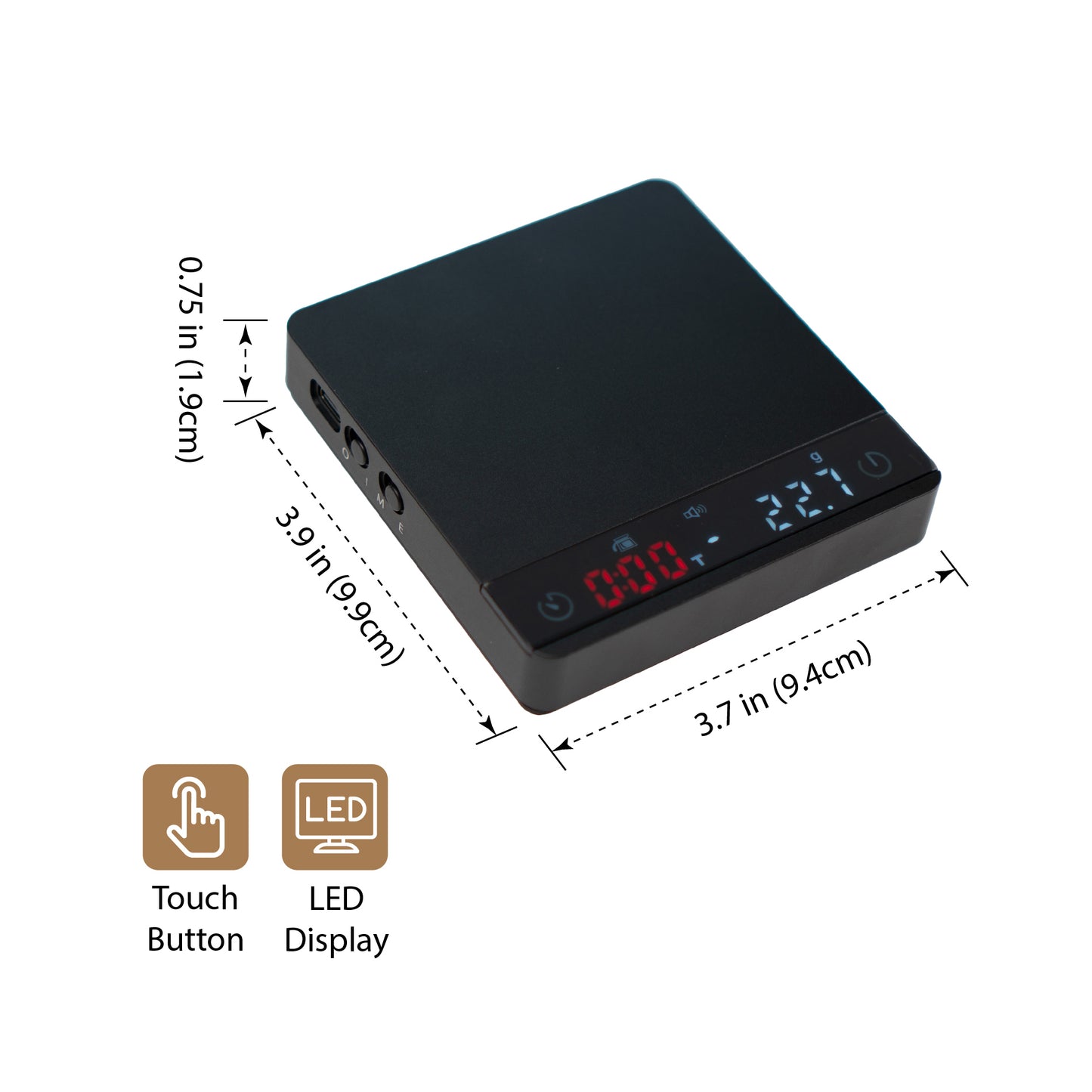 MiiCoffee Nano Pro Coffee Scale with Timer