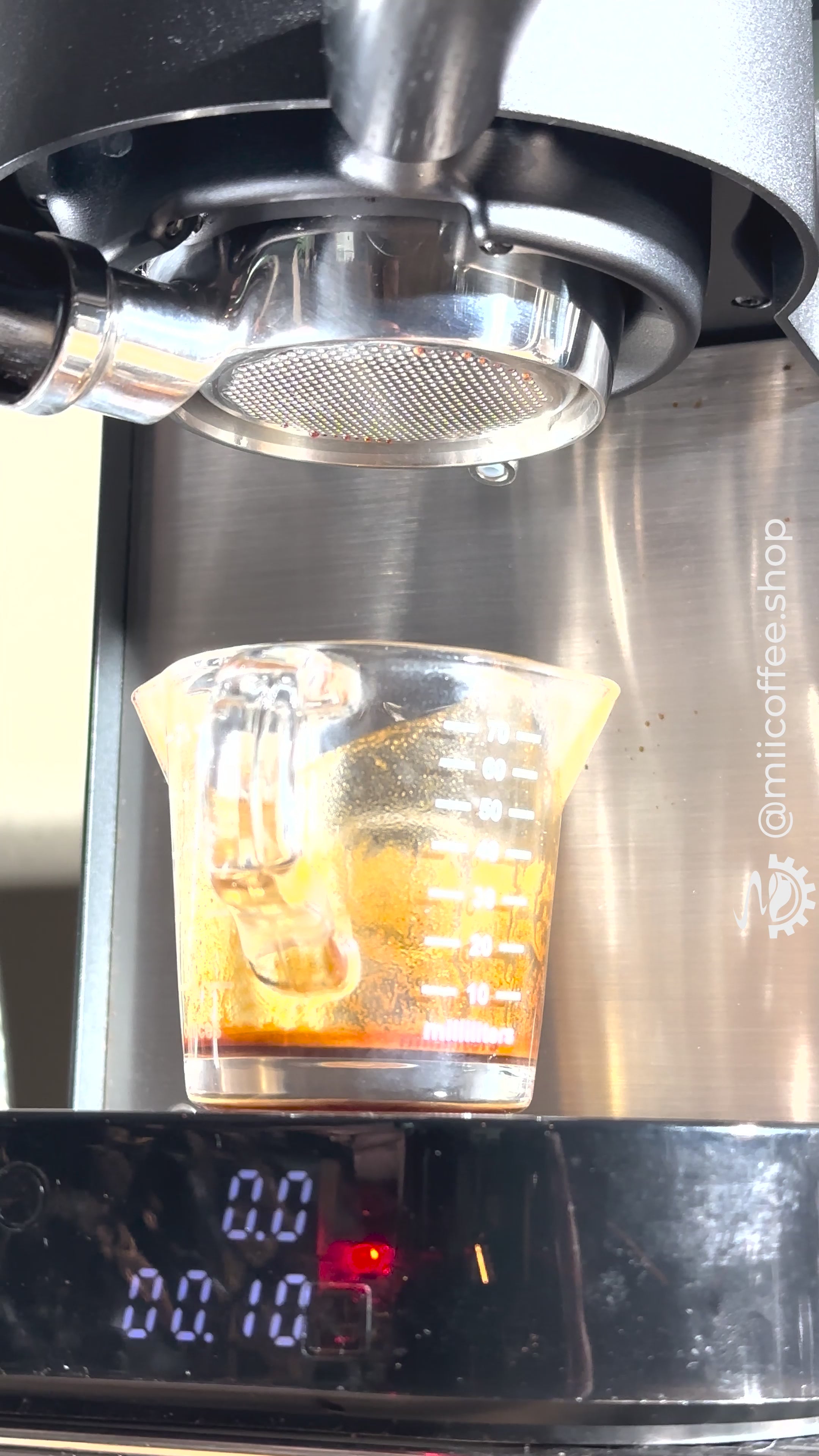 E&B Lab NT (NanoTech) Double Espresso Portafilter Basket 58mm
